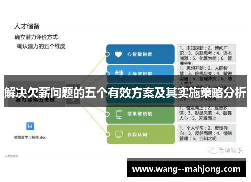 解决欠薪问题的五个有效方案及其实施策略分析 解决欠薪问题的五个有效方案及其实施策略分析
